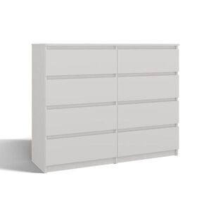 RAUMHIRSCH FURNITURE KOMODA bílá 120/97/40 obraz