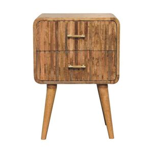 Artisan Furniture KONZOLE s povrchem Amber Oak, 2 zásuvky obraz