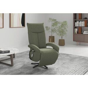Sit & More RELAXAČNÍ KŘESLO, textil, olivově zelená obraz