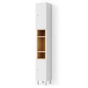 Vicco KOUPELNOVÁ SKŘÍŇKA Aquis Bílá 30 x 190 cm obraz