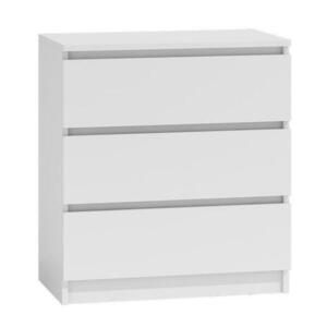 RAUMHIRSCH FURNITURE KOMODA bílá 70/75/40 obraz