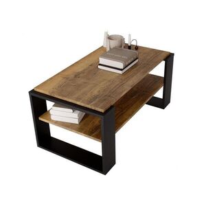 CraftPAK KONZOLOVÝ STOLEK z dřevotřísky, obdélníkový, stabilní, ořechová barva 42/54/96 cm obraz