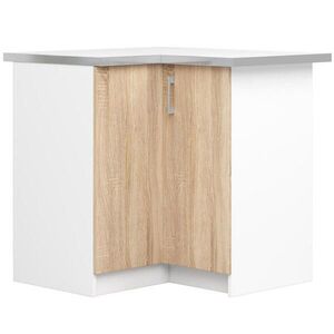 RAUMHIRSCH FURNITURE SPODNÍ SKŘÍŇ Bílá, dub Sonoma 85, 5/84/44, 5 obraz