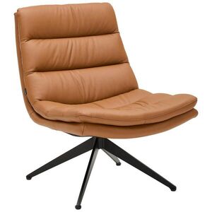 Dieter Knoll DESIGNOVÉ KŘESLO, kov, kůže, koňaková obraz