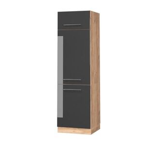 Vicco SKŘÍŇKA NA LEDNICI Fame-Line Antracitový vysoký lesk 60 cm obraz