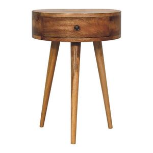 Artisan Furniture NOČNÍ STOLEK s volnou přihrádkou, severské nohy, béžová obraz