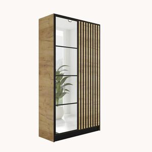 Kier Furniture ŠATNÍ SKŘÍŇ EDEN 2D v3 - 105x205x39 cm - Dub Craft obraz