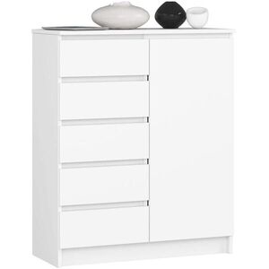 RAUMHIRSCH FURNITURE KOMODA Bílá 97/80/35 obraz