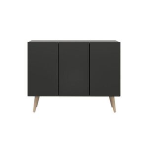 RAUMHIRSCH FURNITURE KOMODA Toronto černá 39, 9/95, 5/120 obraz