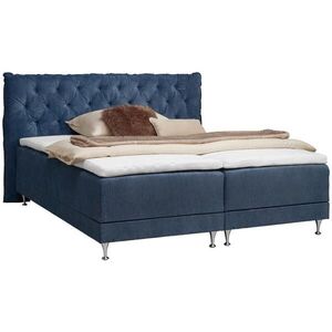 Welnova POSTEL BOXSPRING, 180/200 cm, modrá obraz