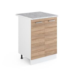 Vicco SPODNÍ SKŘÍŇKA KUCHYŇSKÉ LINKY R-Line Sonoma 60 cm s pracovní deskou obraz
