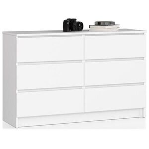 RAUMHIRSCH FURNITURE KOMODA bílá 77/120/40 obraz