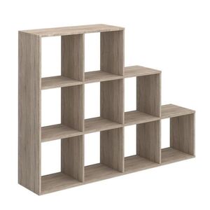 Vicco SCHODIŠŤOVÝ REGÁL Sonoma 142.4 x 107.8 cm obraz