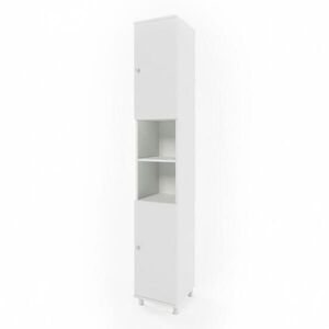 Vicco KOUPELNOVÁ SKŘÍŇKA Fynn Bílá 30 x 190 cm obraz