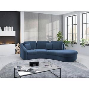 Sit & More ROHOVÁ SEDAČKA, textil, modrá obraz