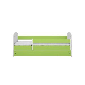 RAUMHIRSCH FURNITURE DĚTSKÁ POSTEL CLASSIC se zásuvkou a matrací, zelená, 90/65/164 obraz