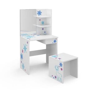 Vicco DĚTSKÝ TOALETNÍ STŮL Schneeflocke Bílá 54.8 cm obraz