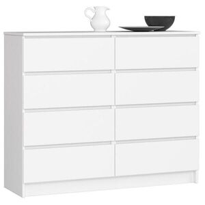 RAUMHIRSCH FURNITURE KOMODA bílá 99/120/40 obraz