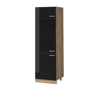 Vicco SKŘÍŇKA NA LEDNICI R-Line Černý vysoký lesk 60 cm obraz