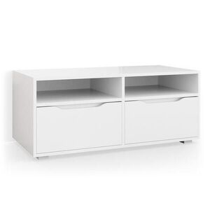 Vicco NÍZKÝ NÁBYTEK POD TELEVIZI Ruben Bílá 100.2 x 42.5 cm obraz