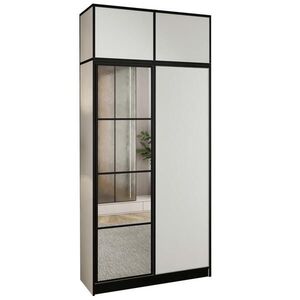 Kier Furniture ŠATNÍ SKŘÍŇ EDEN s nástavbou 2D Bílá obraz