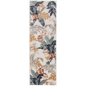 benuta VNITŘNÍ a venkovní běhoun Flora Vícebarevné 80x250 cm obraz