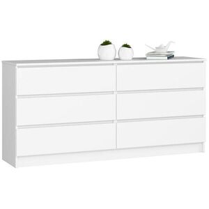 RAUMHIRSCH FURNITURE KOMODA bílá 77/160/40 obraz
