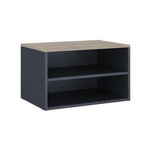 Vicco KOMODA Betti Anthracite/Sonoma 60 x 36 cm se 2 přihrádkami obraz