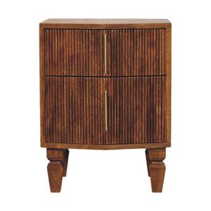 Artisan Furniture KONSOLA Odyssey v dubovém provedení, 1 zásuvka, béžová obraz