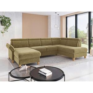 Sit & More SEDACÍ SOUPRAVA, textil, olivově zelená obraz