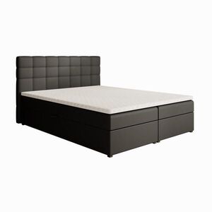 Beautysofa ČALOUNĚNÁ postel Topiq 164/203/103, černá obraz