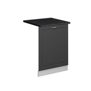 Vicco ČELNÍ PANEL MYČKY Fame-Line Anthrazit-Gold Landhaus 60 cm , PD Antracit obraz