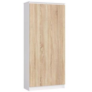 RAUMHIRSCH FURNITURE STOJANOVÁ POLIČKA Bílá, dub Sonoma 180/80/35 obraz
