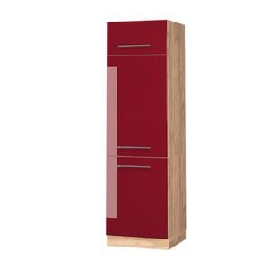 Vicco SKŘÍŇKA NA LEDNICI Fame-Line Bordó červená vysoký lesk 60 cm obraz