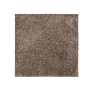 benuta PRATELNÝ shaggy koberec Soho Taupe 160x160 cm obraz