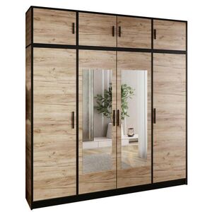 Kier Furniture ŠATNÍ SKŘÍŇ ROJ s nástavbou 4D Dub Craft obraz