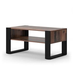 Vicco KONFERENČNÍ STŮL Olli Starožitné dřevo 92 x 52.4 cm s policí obraz