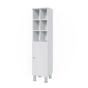 Vicco STŘEDNÍ SKŘÍŇKA Fynn Bílá 30 x 130.6 cm velké dveře obraz