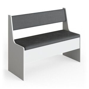 Vicco LAVICE DO JÍDELNY DO ROHU Roman Bílá 41.5 x 106.6 cm obraz