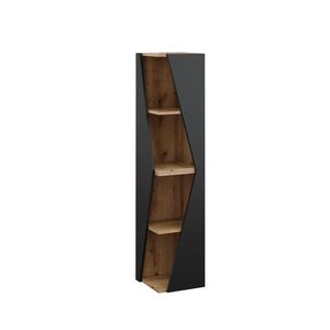 Vicco KOUPELNOVÁ SKŘÍŇKA Benno Antracit 31.6 x 70.5 cm se 3 policemi obraz