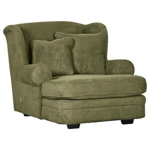 Ambia Home XXL KŘESLO, textil, olivově zelená obraz