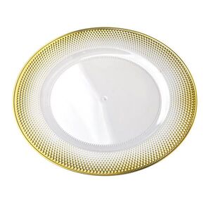 Mondex SERVÍROVACÍ TALÍŘ, plast, zlatá obraz