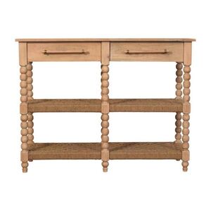 Artisan Furniture NOČNÍ STOLEK s povrchem v barvě kaštanu, 1 zásuvkou, 1 otevřenou policí, tmavě hnědý obraz