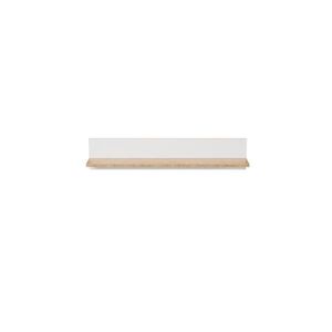 RAUMHIRSCH FURNITURE NÁSTĚNNÁ POLICE Denver bílá 100/20/17, 8 cm obraz