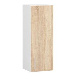 RAUMHIRSCH FURNITURE ZÁVĚSNÁ SKŘÍŇ Bílá, dub Sonoma 72/30/30, 5 obraz