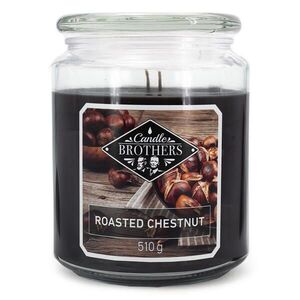 VONNÁ SVÍČKA Vícebarevná Roasted Chestnut ve skle 100 h obraz