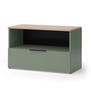 Vicco KREDENC Wido Zelená 80 x 50 cm s 1 uzavřenou přihrádkou obraz