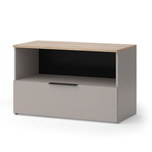 Vicco KREDENC Wido Greige 80 x 50 cm s 1 uzavřenou přihrádkou obraz