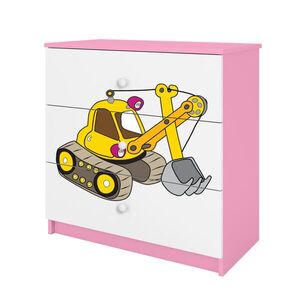 RAUMHIRSCH FURNITURE KOMODA Babydreams Excavator 81/81/41 obraz
