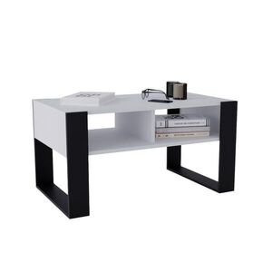 CraftPAK KONZOLOVÝ STOLEK Dřevotřísková deska obdélníkový stabilní Bílý 45/53, 6/92 cm obraz